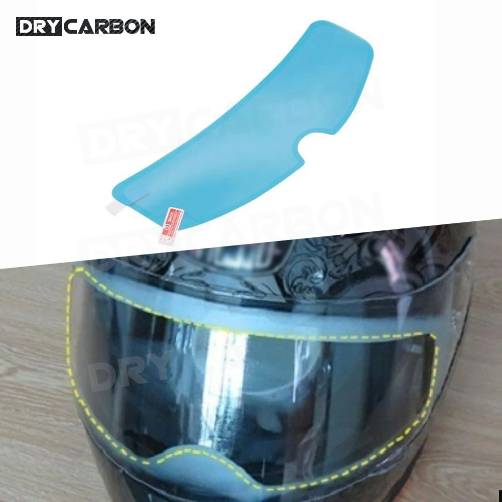 

Helmets Rain-proof Film Racing Helmets Waterproof Film Anti-Fog Anti-reflective Sticker Moto Racing Accessores