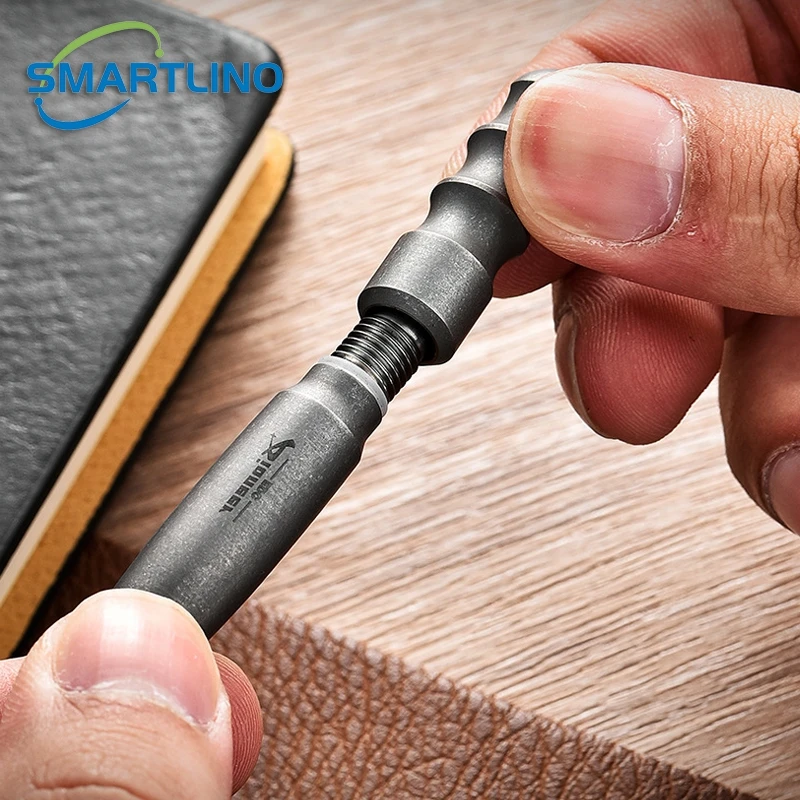 Imagem -04 - Portátil Titanium Alloy Tactical Pen Autodefesa Esferográfica Equipamento de Segurança Pessoal Disjuntor de Vidro de Emergência Kit de Sobrevivência