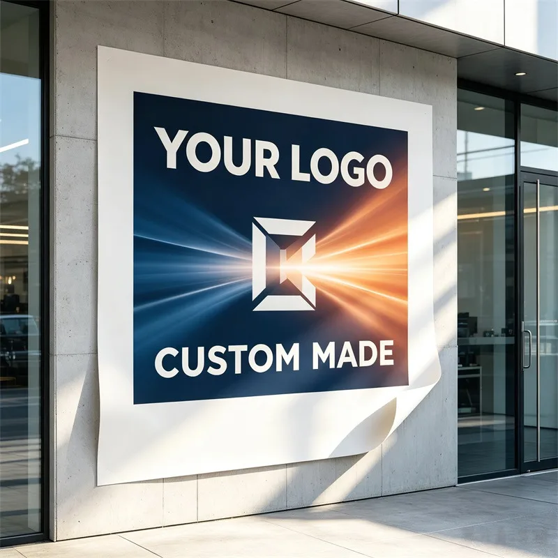 Any Size 100cm Any Picture Custom Stickers Children Pottery Classes Scene Decoration Course Enrollment Commercial Advertising