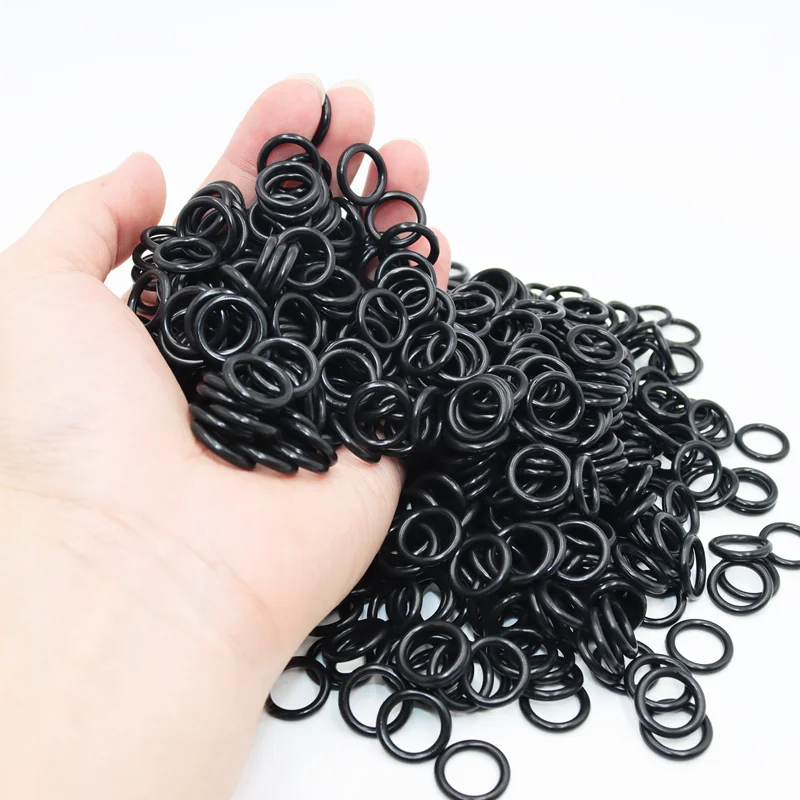 Total 3200 O Ring  CS1.0-3.1mm Sealing Washer Black NBR O-ring Automotive Repair Plumbing Gaskets Oil Resistant High Temperature