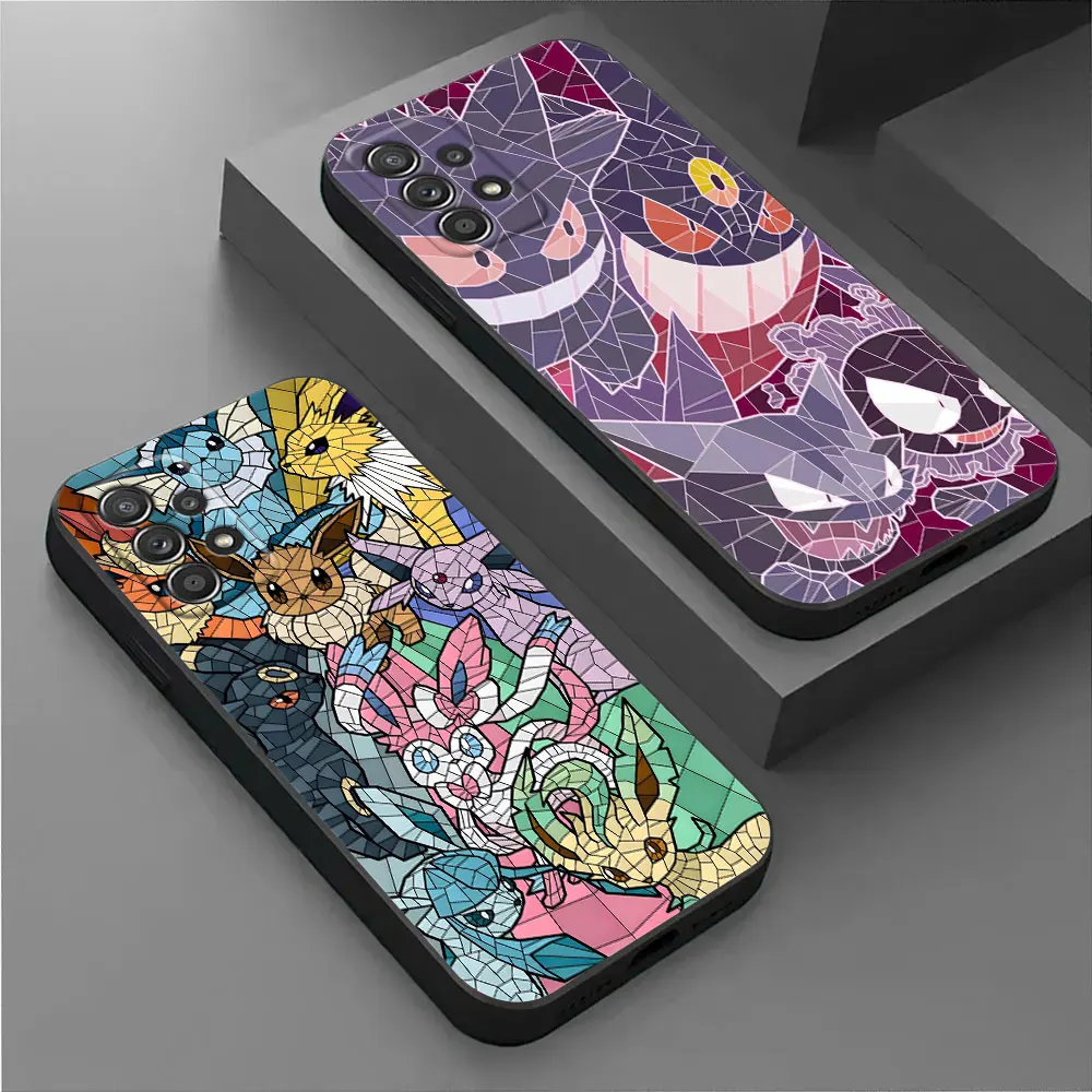 

Pokemons Gengar Eevee Anime Phone Cover For Samsung Galaxy A56 A55 A36 A26 A35 A34 A53 A54 A52 A51 A71 A72 A42 A31 A32 A33 Cases
