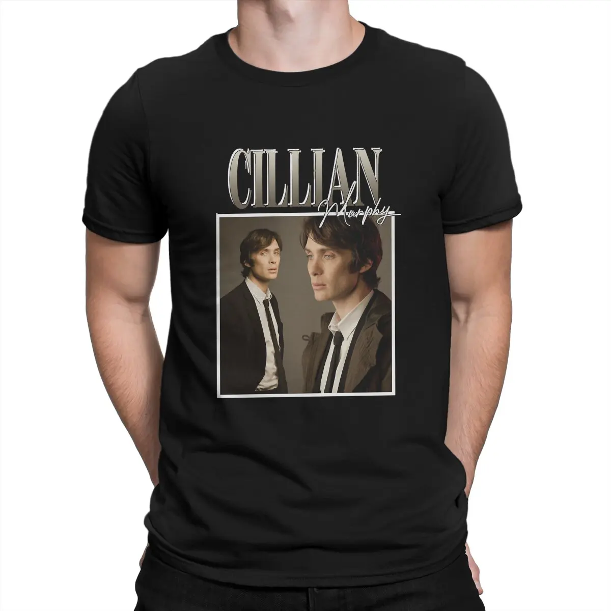 Vintage Cillian T-Shirts Men Round Neck T Shirts Dropkick Murphys Short Sleeve Tee Shirt Gift Idea Clothes