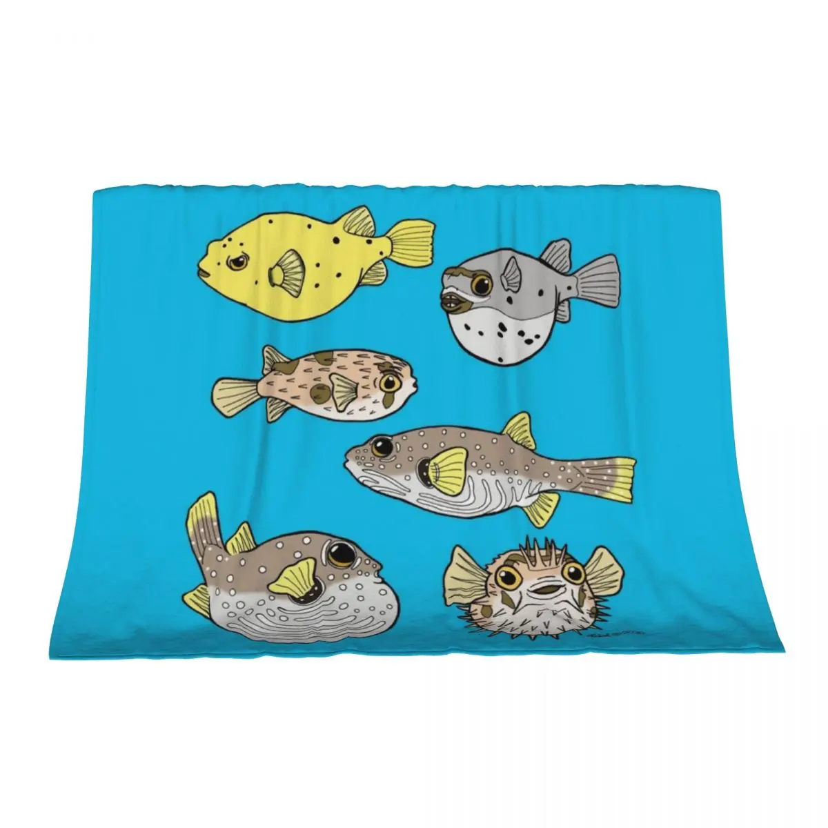 

Puffers! Throw Blanket valentine gift ideas bed plaid Decorative Throw Blankets
