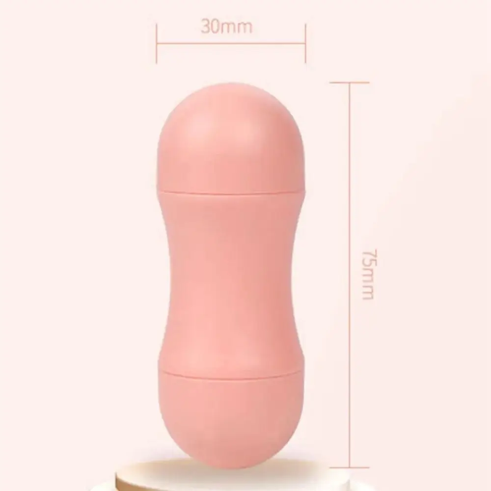 2 كرات الوجه النفط امتصاص الأسطوانة الحجر البركاني أداة العناية بالبشرة امتصاص النفط قابل للغسل الجلد ماكياج أداة زيت الوجه إزالة عصا