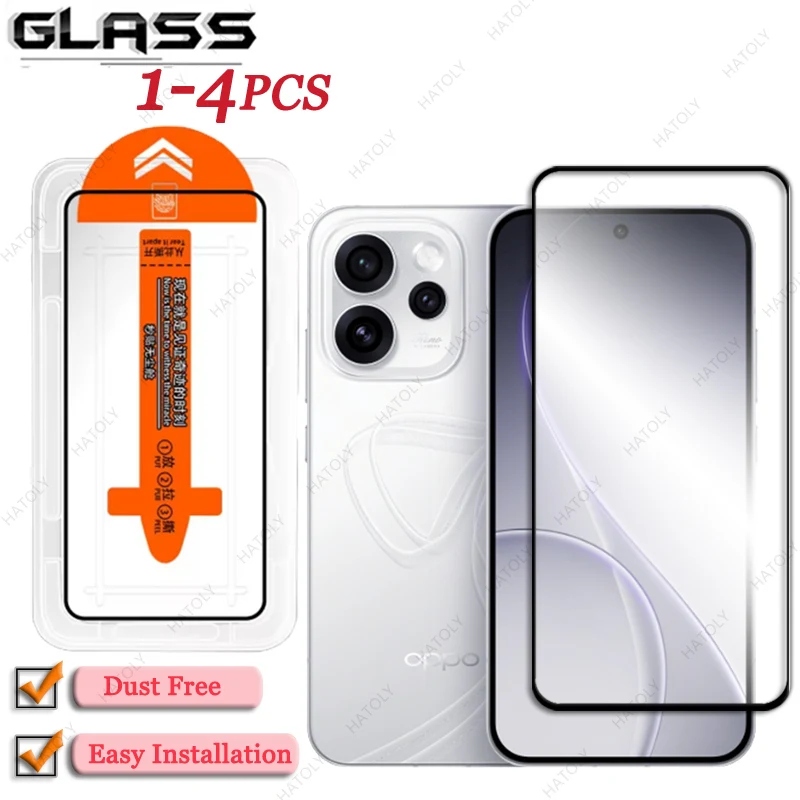 Dust Free For Oppo Reno15 Pro Global Glass Installation For Reno15 Pro Mini 5G Screen Protector Protective Film For Reno15 China