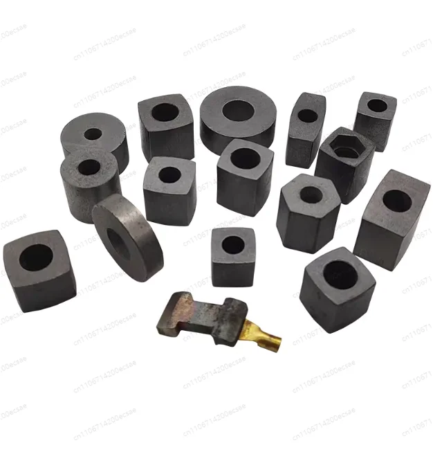 

Аксессуары для резки проволоки: проводящий блок для проволоки, темно-серый, полированный и твердый.