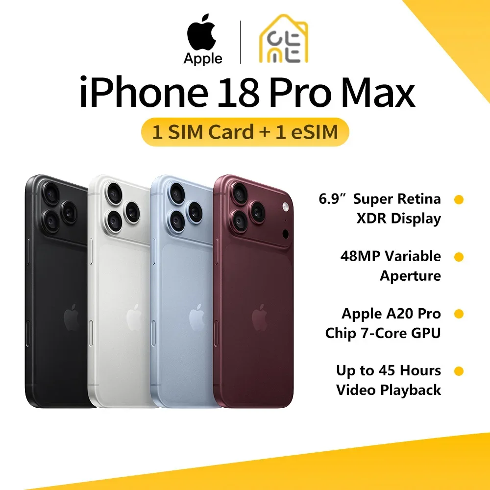 iPhone 18 Pro Max: O Smartphone Apple Mais Poderoso de Todos iPhone 18 Pro Max: O Smartphone Apple Mais Poderoso de Todos