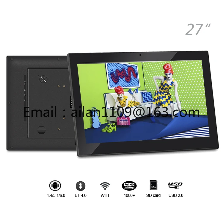 24inch All in One PC Capacitive Touch Screen Lcd Monitor for Digital Advertising Panel