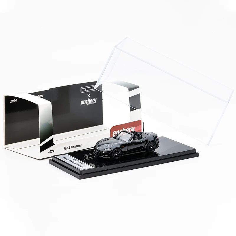 

GCD Enchery Diecast Original 1:64 Scale MX-5 Alloy Model Simulation Decoration Souvenirs Gifts Collection Static Display