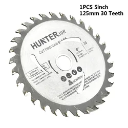 Lame de Scie Circulaire de 5 Pouces, 125mm, 4.5 Pouces, 115mm, Disque de Coupe du Bois, Alésage en Carbure de 30 ou 40 Dents, Calcul de Travail, /05/2019 de Roue