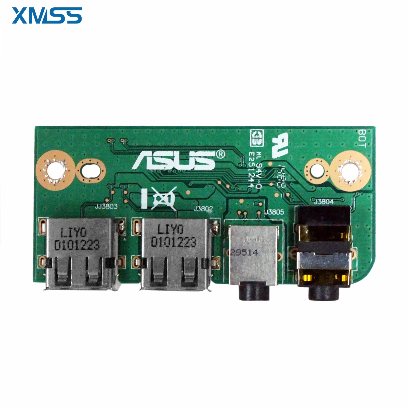 Laptop Audio Power Jack USB IN Board For ASUS N53 N53J N53JN N53JF N53JQ N53JL