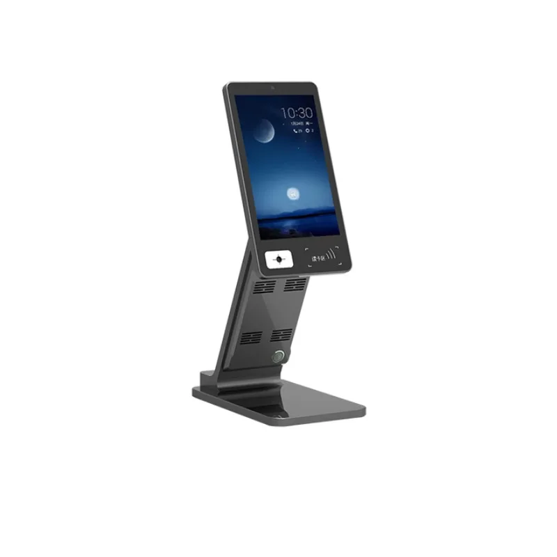 

Intelligent dual-screen facial recognition attendance check-in machine