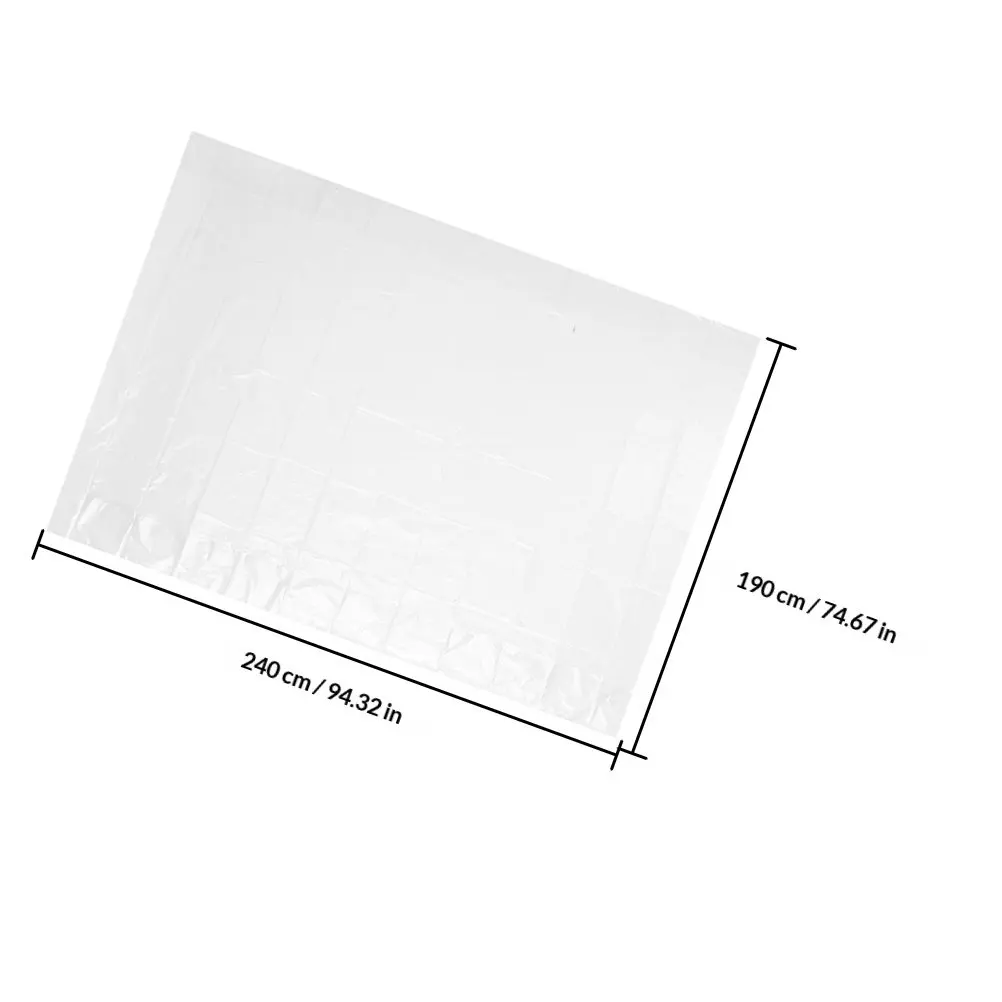 Transparent Thickened Mattress Bag Protective Cover for Moving Storage Heavy Duty Tear Resistant Mattress Protector