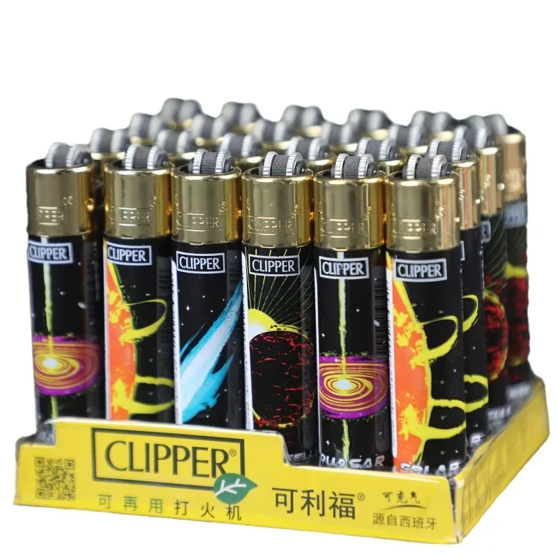 

Mini Gas Lighter Grinding Wheel Ignition Windproof High Flame Smoking Accessories 24 Per Box Wholesale Cliper Cigarette Lighters