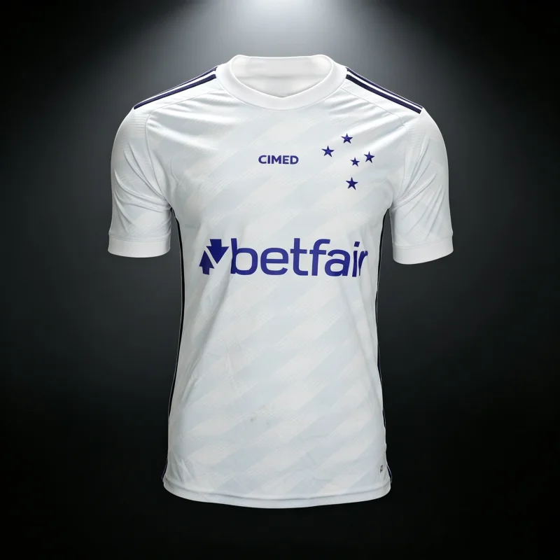 2026 Klassisches Cruzeiro Fußball 3D-Druck Leichtes Komfortables Fußball-T-Shirt Fan-Sportuniform Eltern-Kind – Detail 2