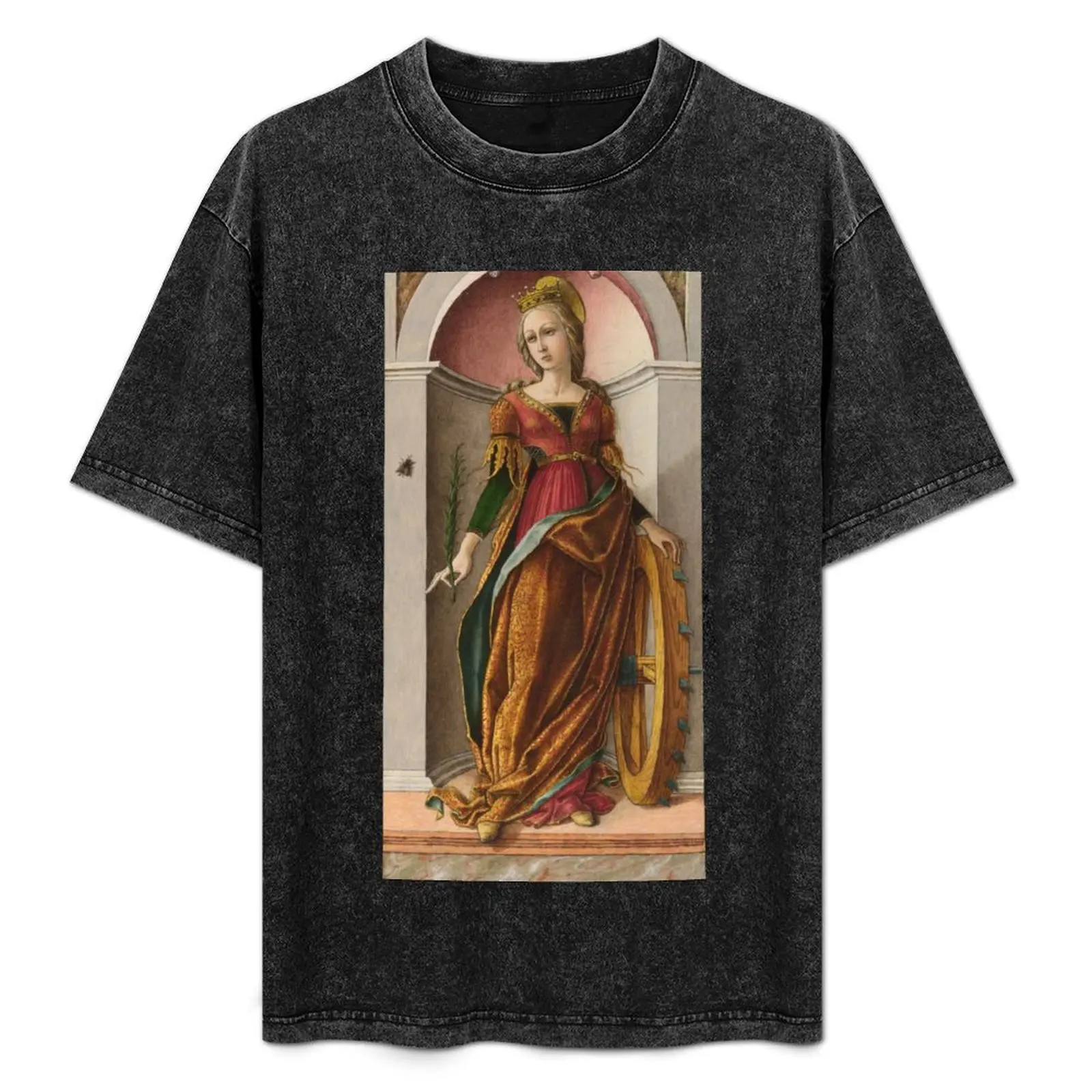 

Carlo Crivelli - Saint Catherine Of Alexandria T-Shirt Luxury man Personalized t-shirt shirts men graphic