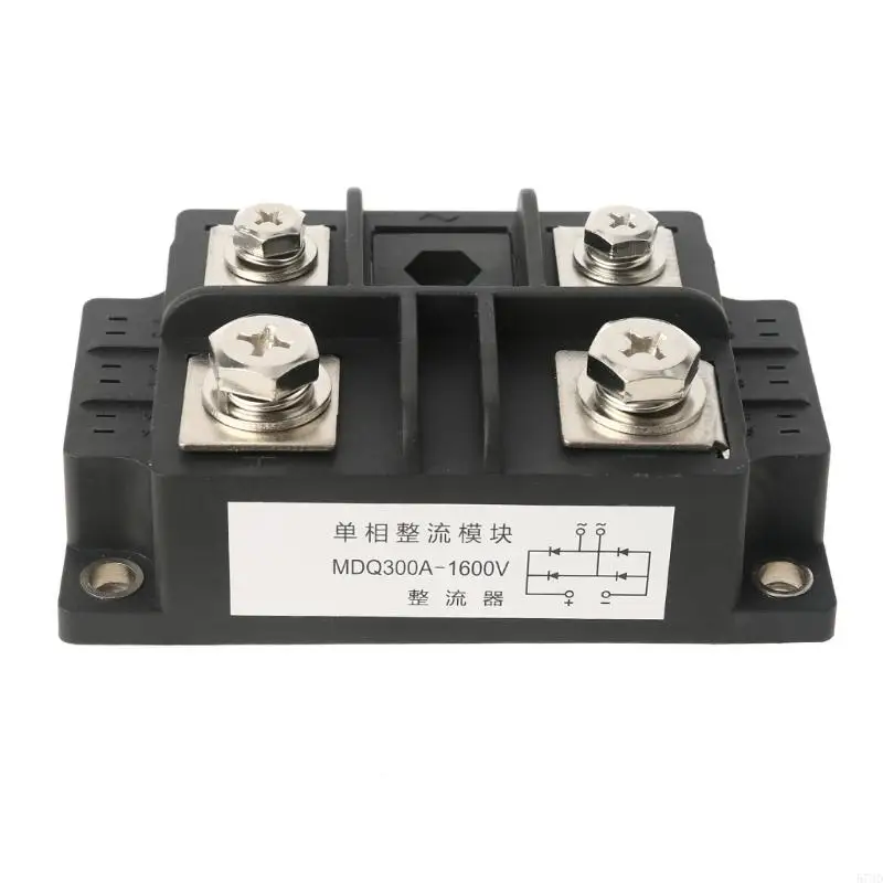 Single Phase Rectifier Bridge Module MDQ 300A 1600V High Power Diode Module 1 Phase Diode Metal Case Bridge Rectifier