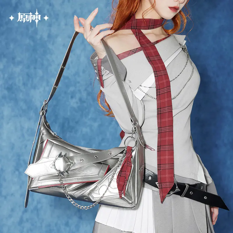 

Presale Genshin Impact Official MiHoYo Tartaglia Theme Impression Series Cosplay Crossbody bag Halloween Gift Fans Fashion