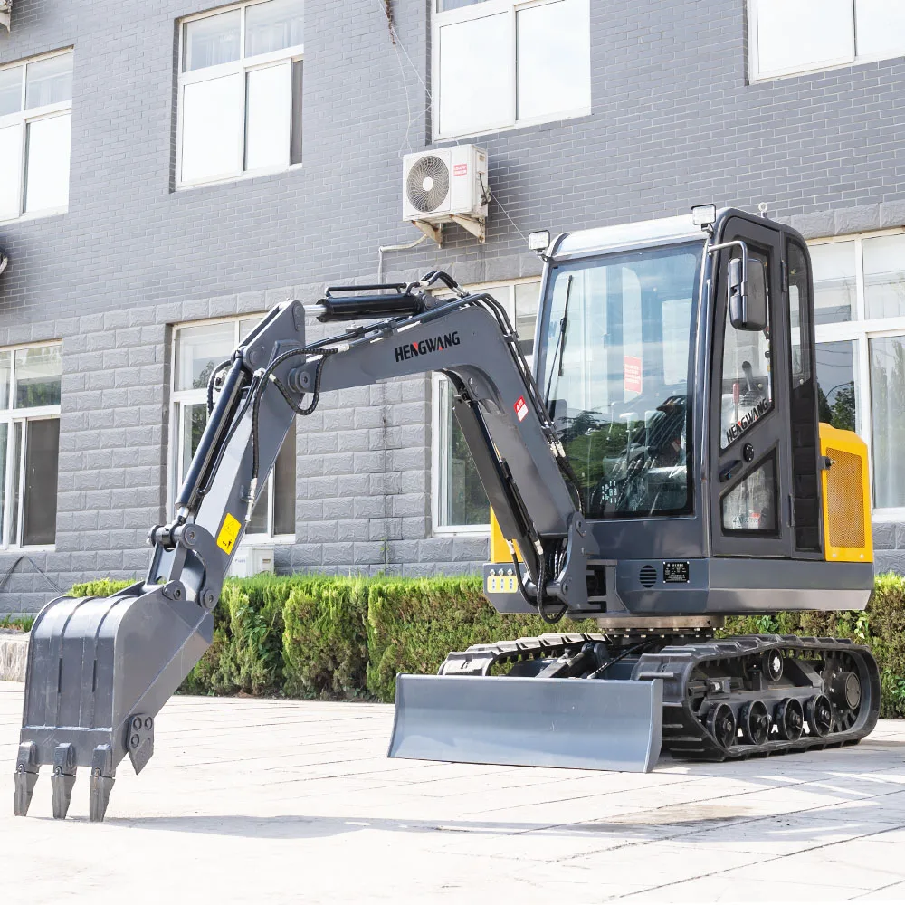 Chinese Mini Excavator 2.5 Ton For Sale Hydraulic Crawler Small Digger With Swing Boom Mini Excavators For Home Customized