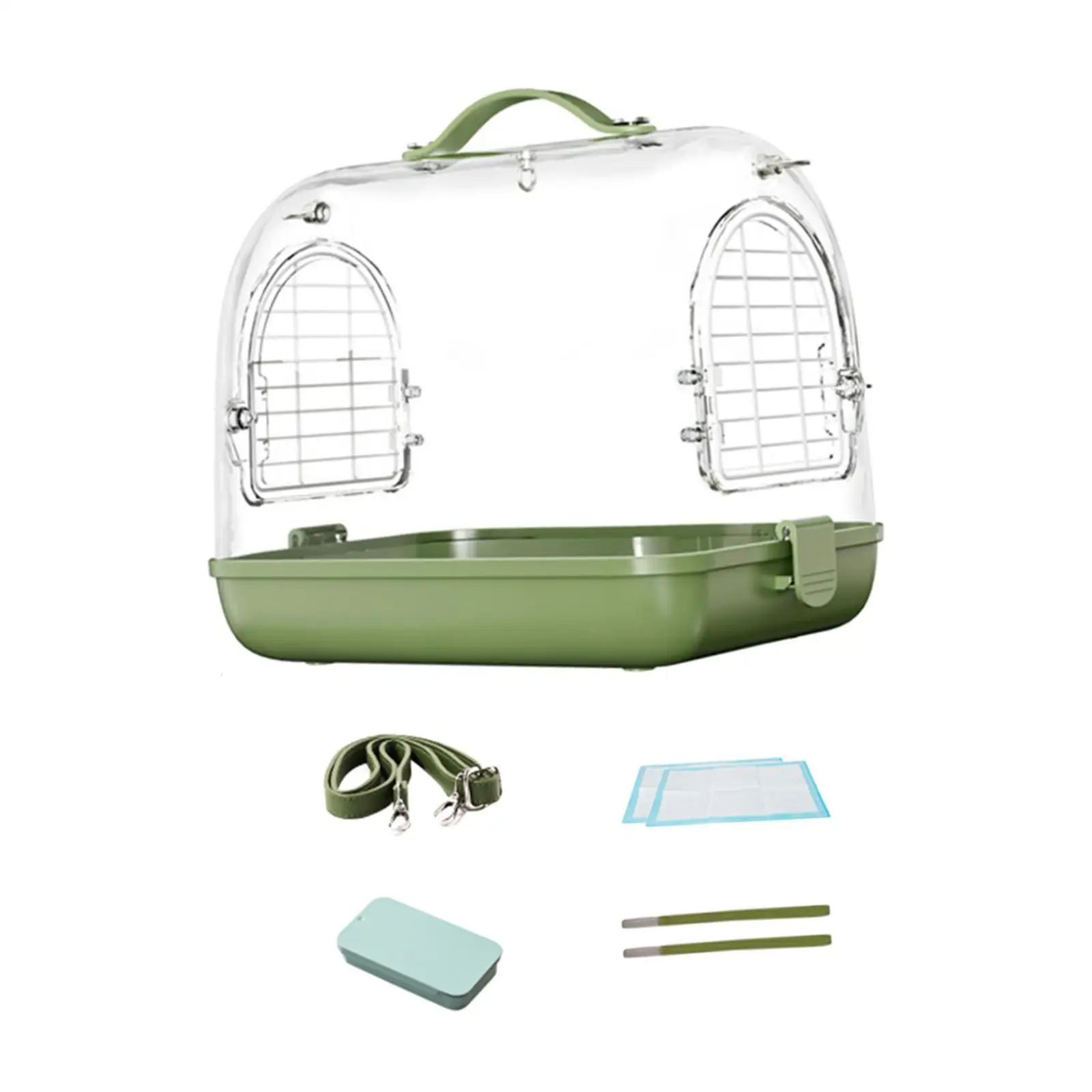 Animal Privacy Birdcage Cover Blackout Dustproof Windproof Waterproof for Parrot Warm Winter Cage Accessories for Lovebirds
