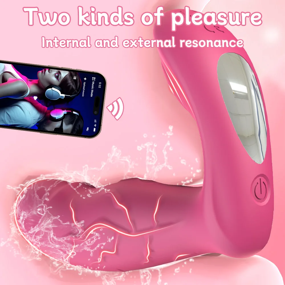 APP التحكم هزاز دسار الجنس لعب للنساء يمكن ارتداؤها هزاز البظر المهبل محفز الإناث الاستمناء Sextoy للبالغين