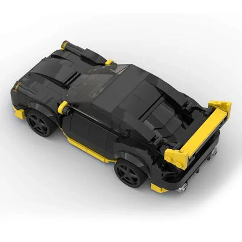 Moc cegły budowlane miasto Supersamochód Model mistrz prędkości GT9 technologia modułowe bloki prezenty zabawki dla dzieci zestawy DIY montaż