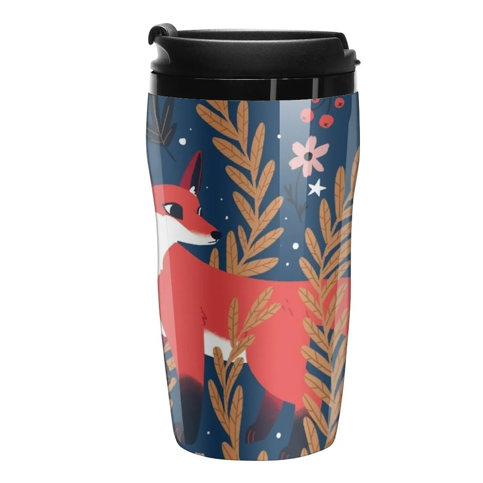 

New First snow Travel Coffee Mug Coffee Cup Heat Preservation Black Coffee Cup Thermo Coffee Mug Beautiful Tea Cups