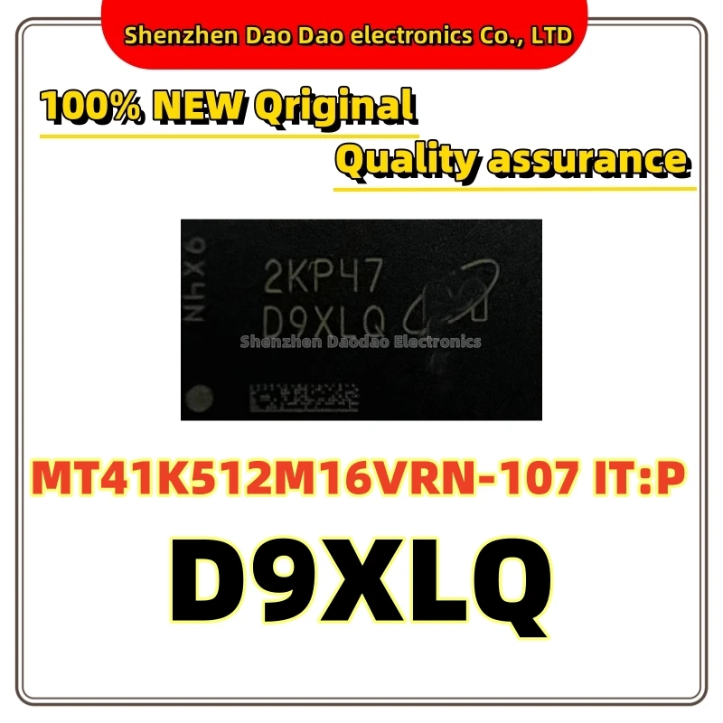 MT41K512M16VRN-107 IT P Silk screen D9XLQ BGA-96 DDR3 chip 8GB memory chip New original