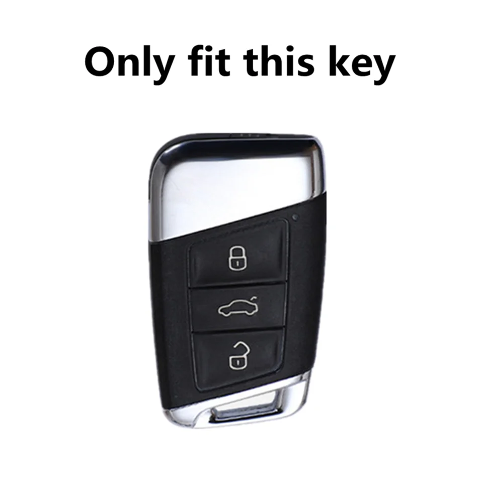 Car key case for volkswagen vw magotan b8 wei lan polo 9n golf 4 3 5 6 6r 7 mk7 mk4 passat b5 b6 b8 b7 touran bora caddy tiguan