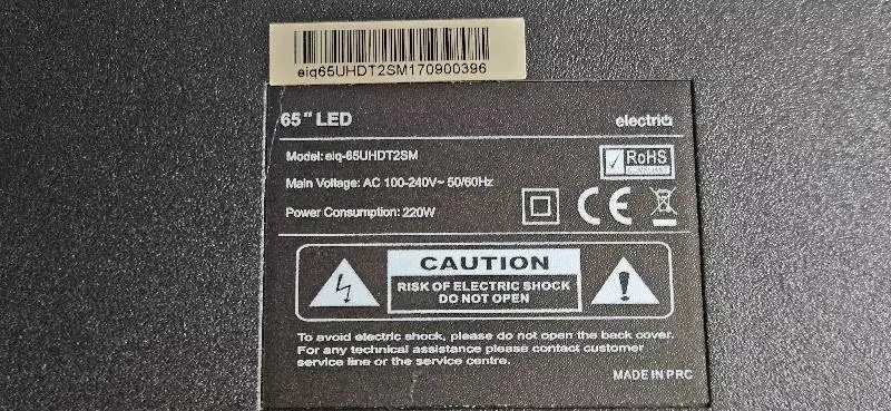 100% New 16pcs/Kit LED Backlight 65 TV EIQ-65UHDT2SM EIQ 65UHDT2SM