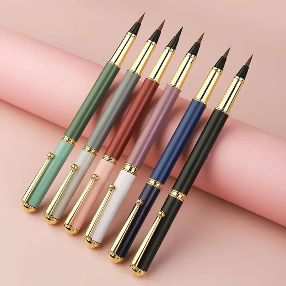

Professional Beginners Metal Writing Artist Drawing Painting Pens Chinese Brushes Penmanship Brushes Calligraphy Pen Brushes