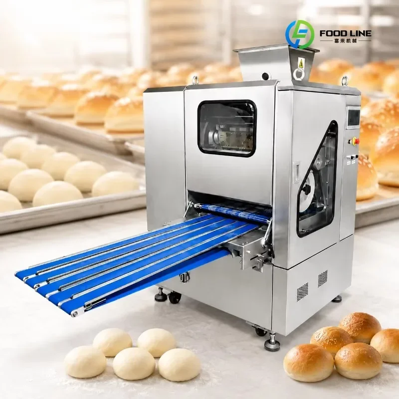 FL 2026 New Dough Ball Making Machine Dough Ball Divider Rounder Machine Dough Ball Cutting Rounding Machine Customized