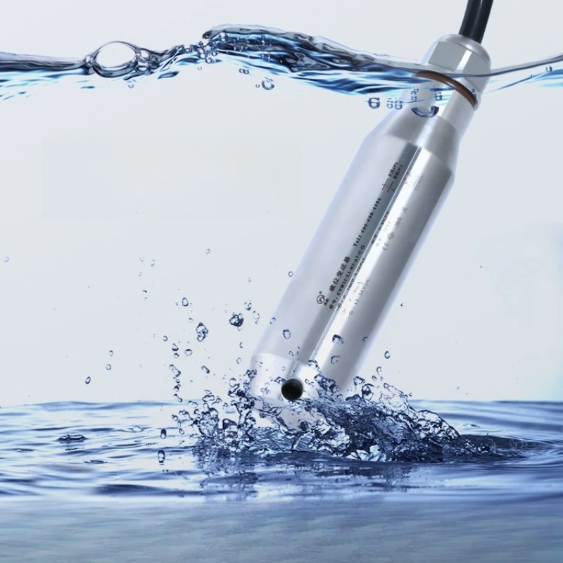 Liquid level transmitter Input type hydrostatic water level gauge 4-20mA liquid level gauge RS485 star sensor