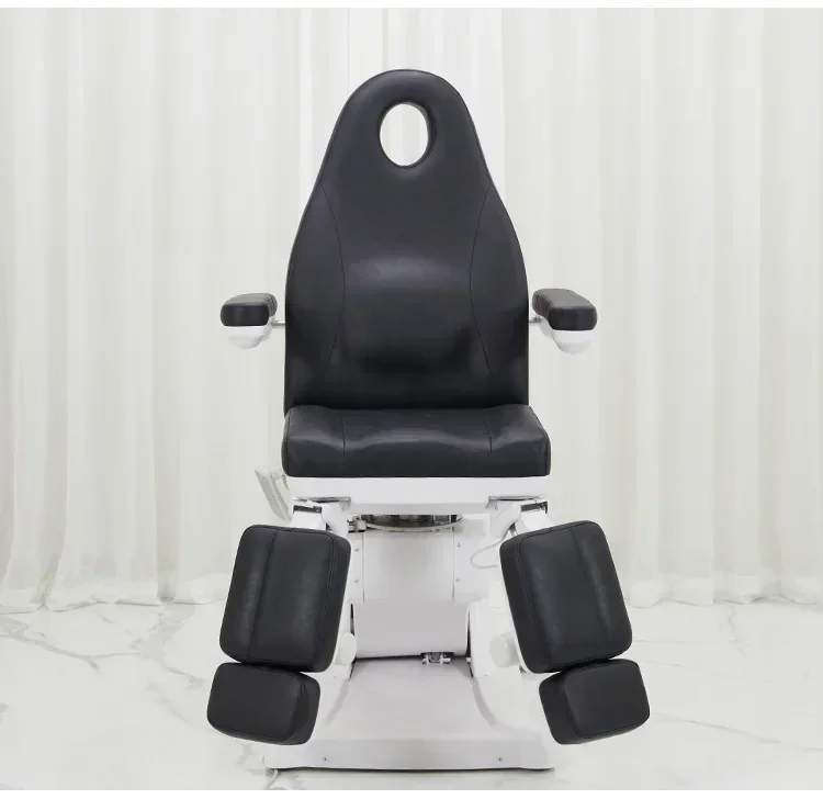 Electric Beauty Folding Bed Tattoo Bed Split Leg Rotating Multi-Function Pedicure