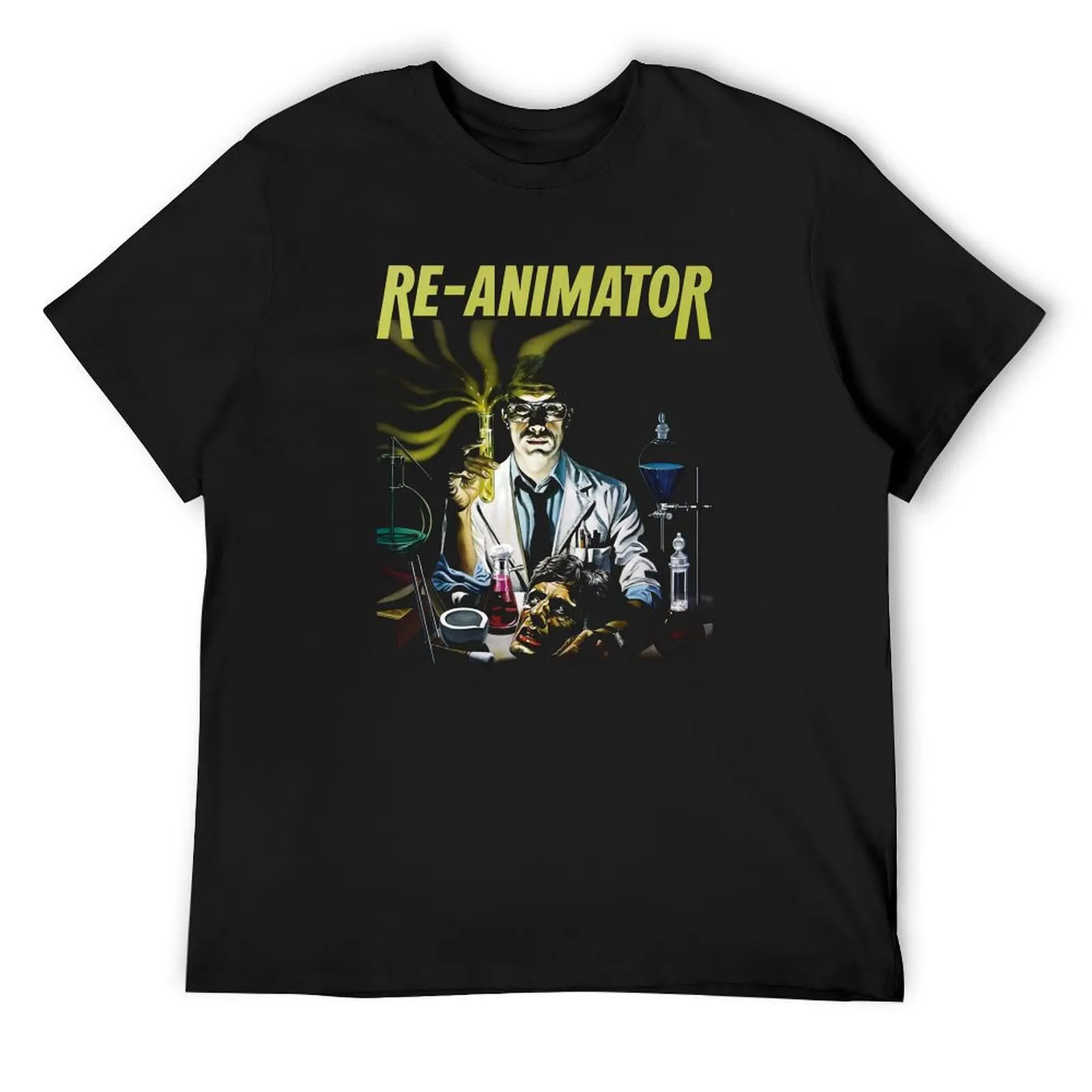 Classic Film Re-animator Movie T-Shirt boys whites vintage t shirts plain mens t shirt