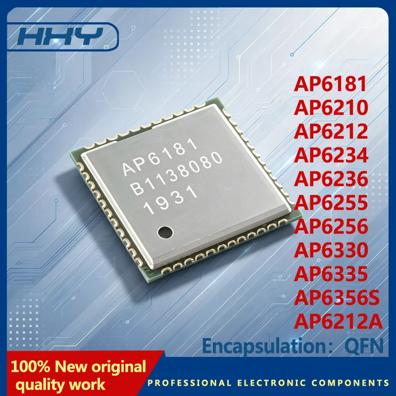 1PCS WiFi Module - AP6212A AP6356S AP6330 AP6256 AP6255 AP6236 AP6234 AP6212 AP6210 AP6181 AP6335 - Wireless Networking Device