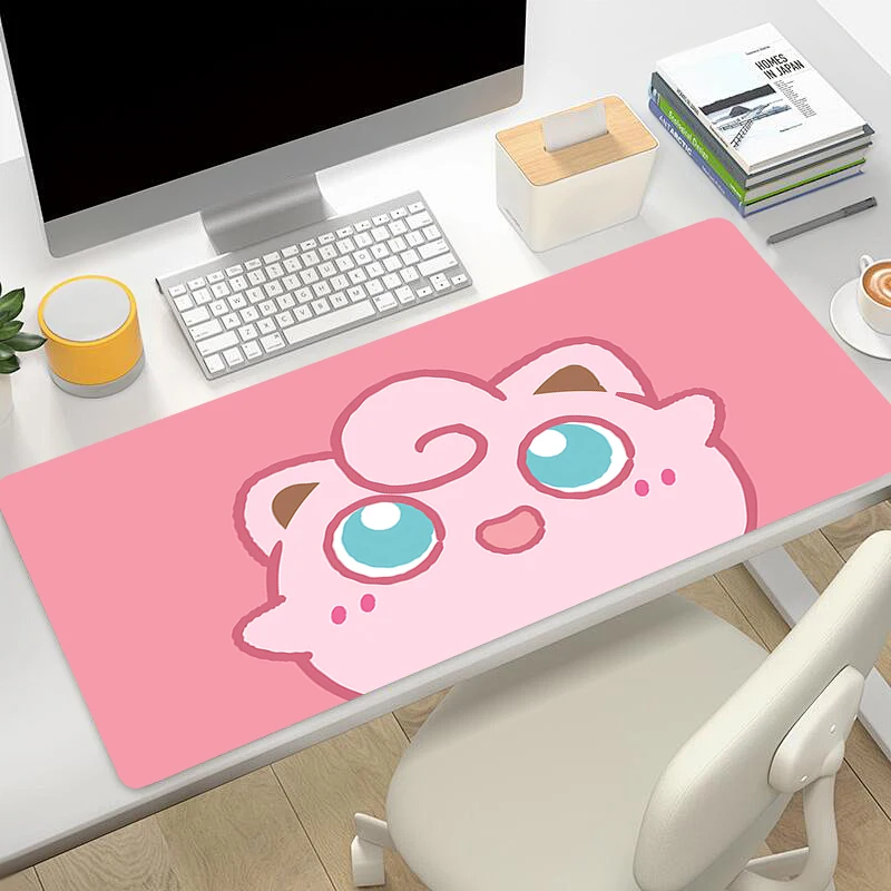 Mouse Pad J-Jigglypuff Gaming Laptops Keyboard Mat Deskmat Pc Accessories Desk Protector Gamer carpet P-Pokémon PC Mousepads XXL