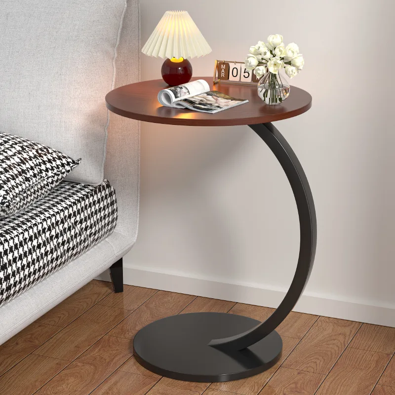 sofa side table, coffee table, bedside table，Bedside shelf, small round table