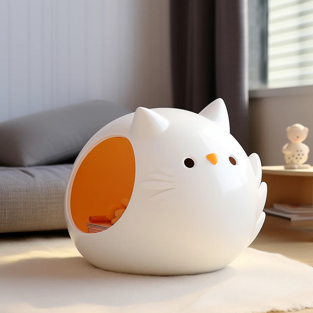 Cheap 3D-Printing Cute popular cat and dog beds indoor pet house modern animal bed furniture