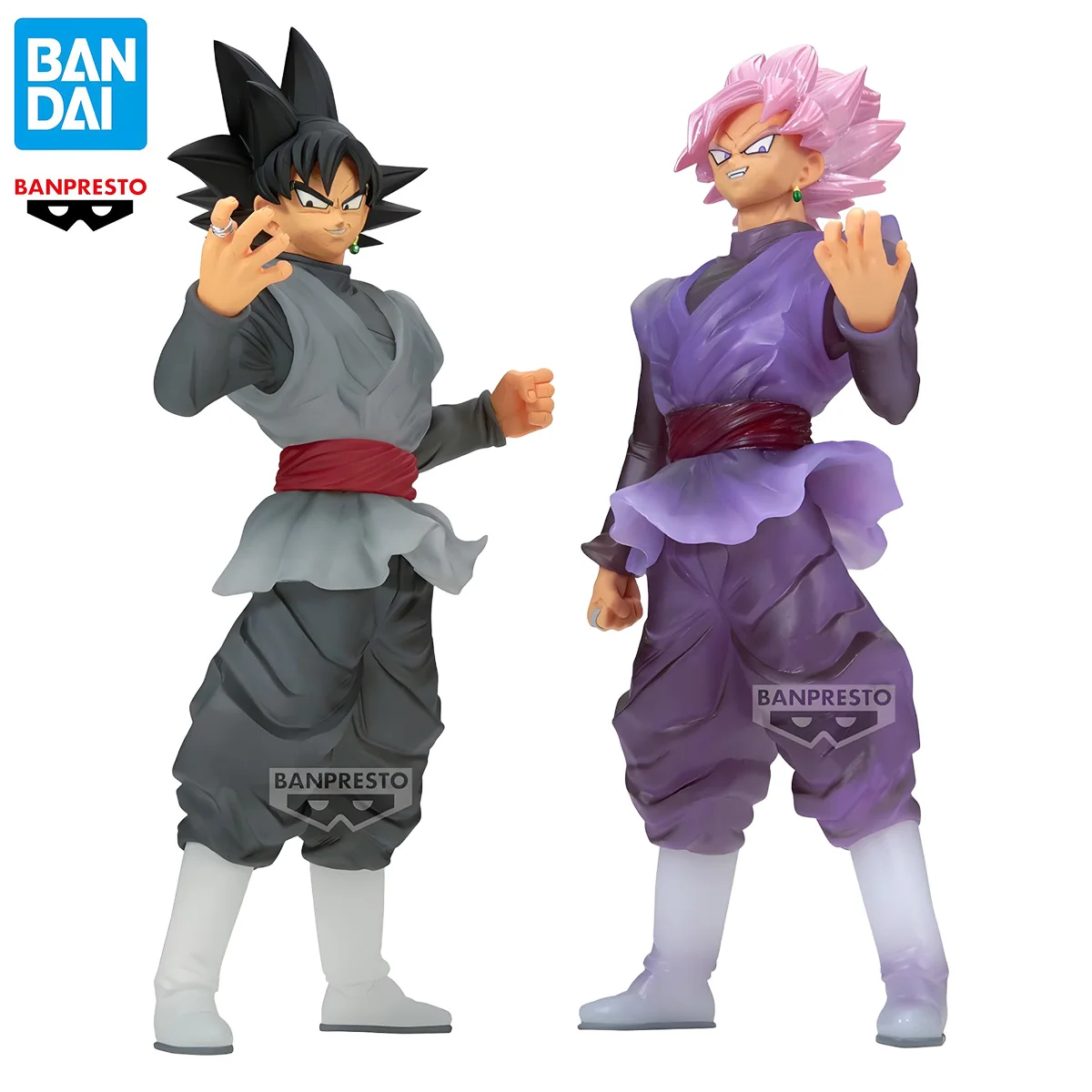En Stock BANDAI genuino claro DRAGON BALL Z Goku negro Zamasu PVC figuras de Anime figura de acción juguetes de modelos coleccionables regalos