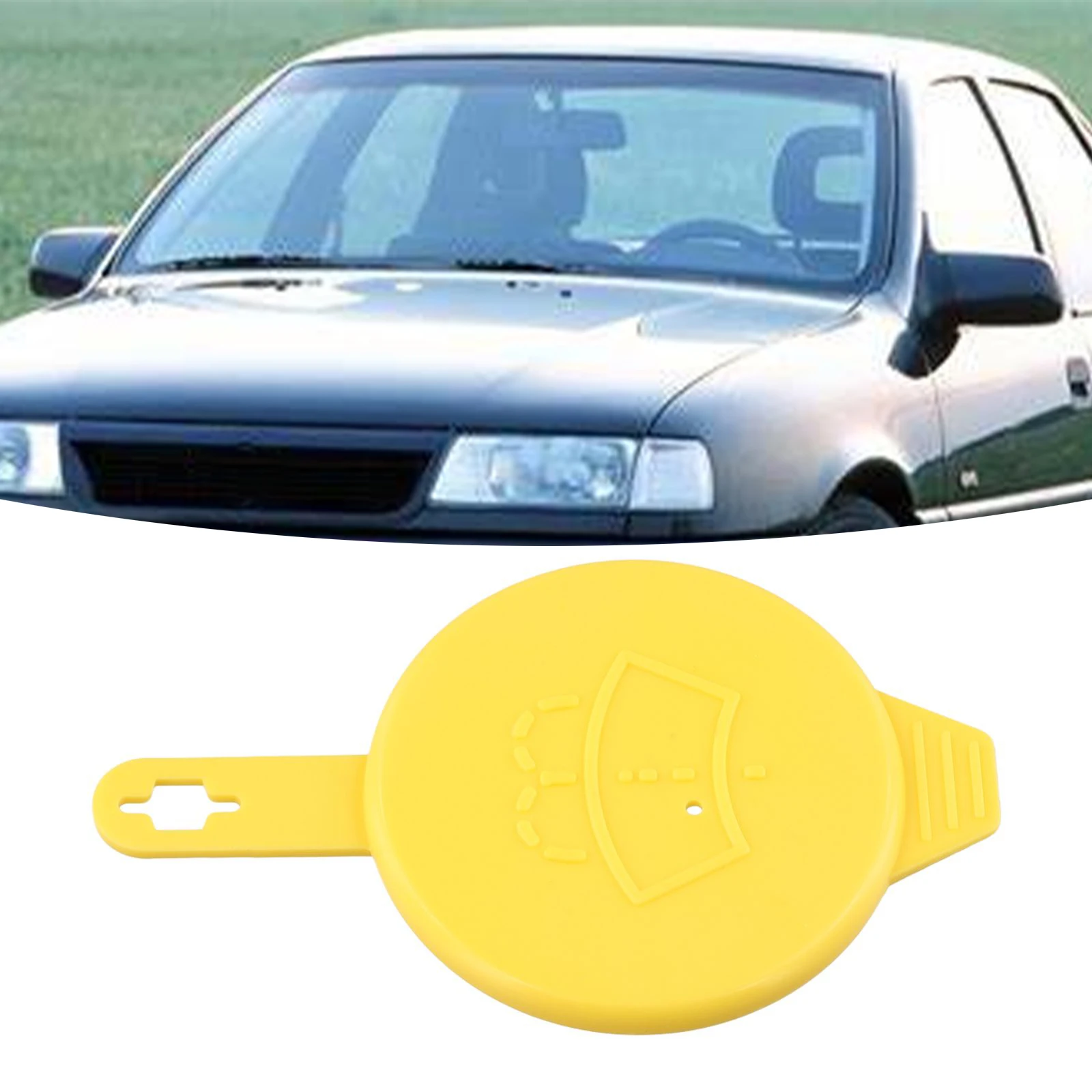 Corsa C Tank Windshield Washer Tank Reliable Water Supply Yellow Color Compatible With Astra F Enhances Driving Safety