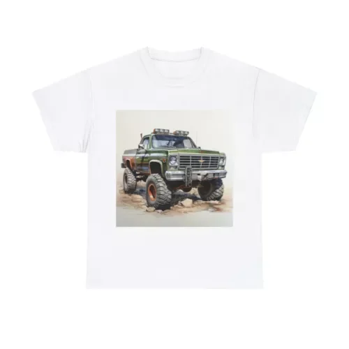 80s Lifted Square Body Truck Tee Americana Classic Retro For Men Clothing Women Short Sleeve Tees