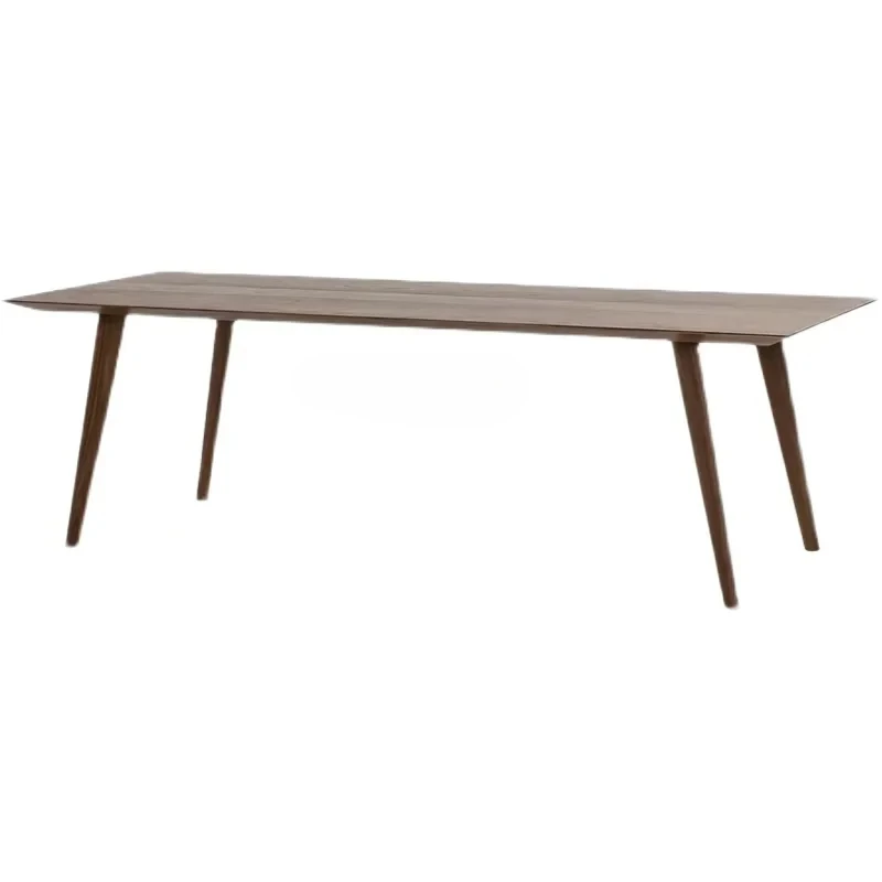 

Nordic Solid Wood Household Dining Table Living Room Dining Table Designer Simple Desk Workbench Conference Table Conference