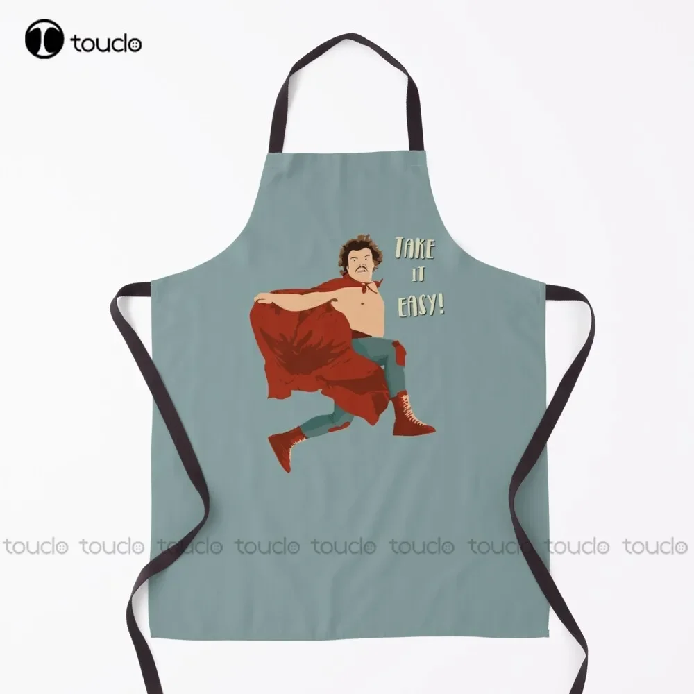 

Новый фартук Take It Easy, El Luchador Mascarado Artwork Фартук для детей унисекс