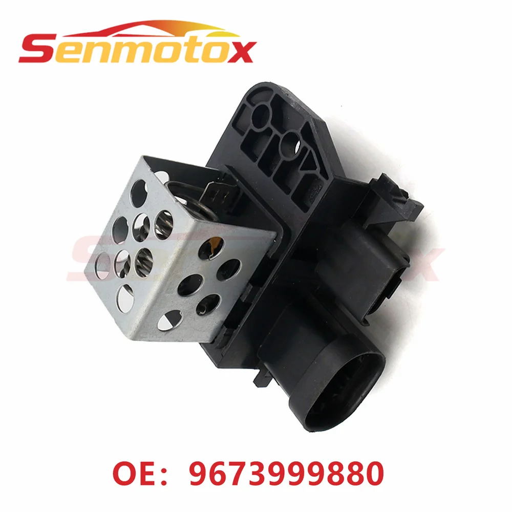 

9673999880 Резистор вентилятора двигателя обогревателя для Citroen C1 05-14 C4 Berlingo Peugeot 108 301 307 3008 5008 Expert Partner Traveller