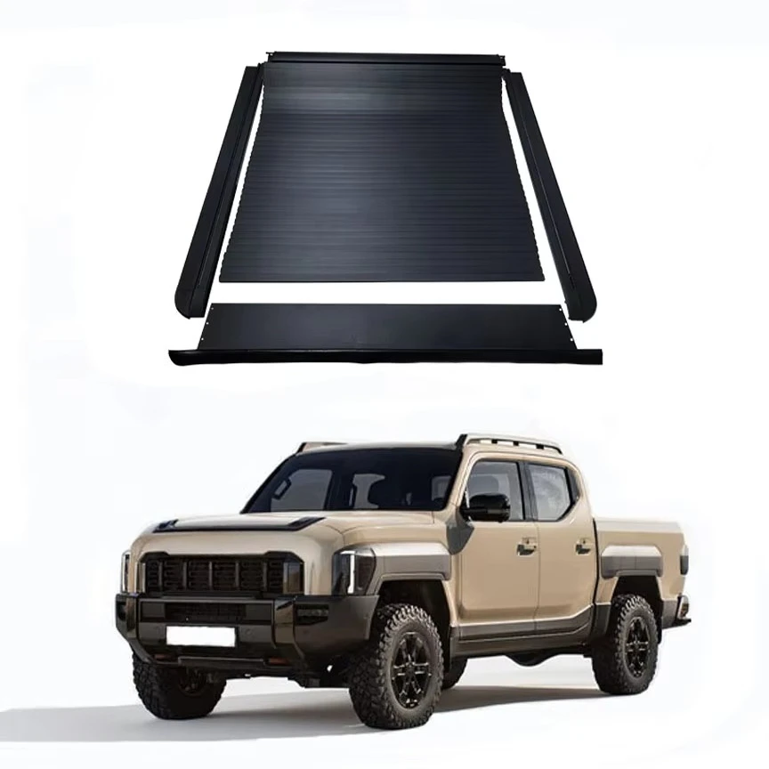 

Noble 4x4 грузовик водонепроницаемый электрический Tonneau выдвижной жесткий чехол для пикапа на роликах для Tasman 2024 + чехол для электропитания
