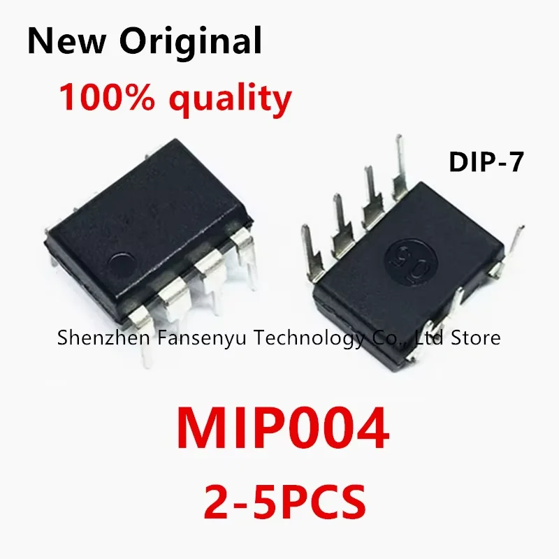 

(2-5pcs)100% New original MIP004 MIPOO4 DIP-7 Chipset