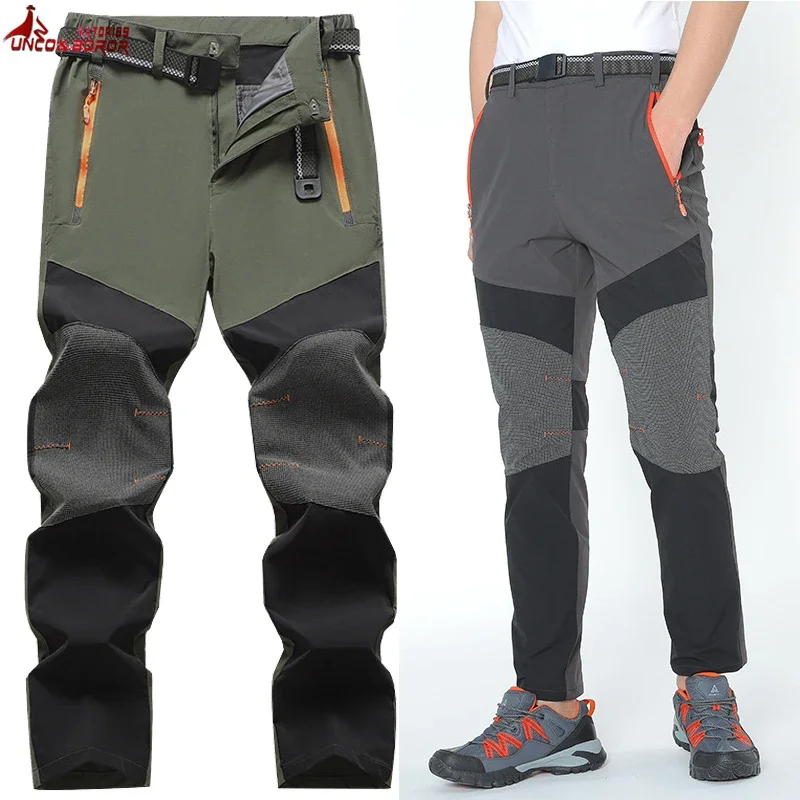 

Plus Size 7XL 8XL Men·s Quick Drying Hiking Pants Outdoor Sports Casual Summer Stretchable Trekking Camping Waterproof Trousers