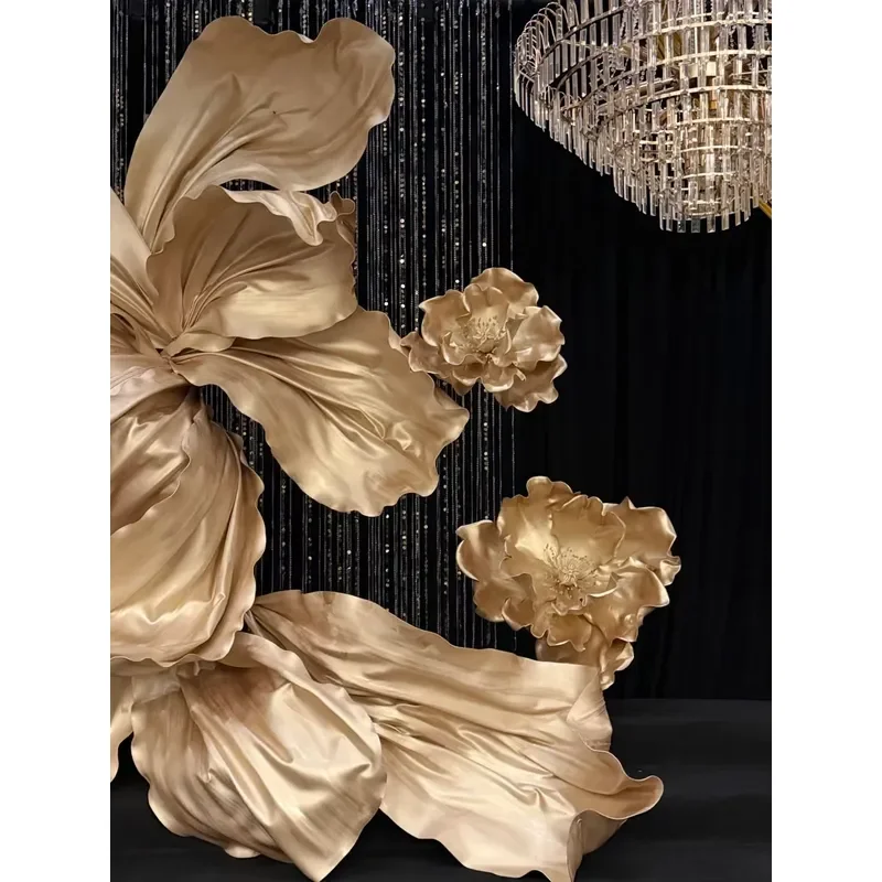 Giant Flower Peony Blossom Backdrop Single Piece for Premium Party Celebration Event Wedding Stage Decoration