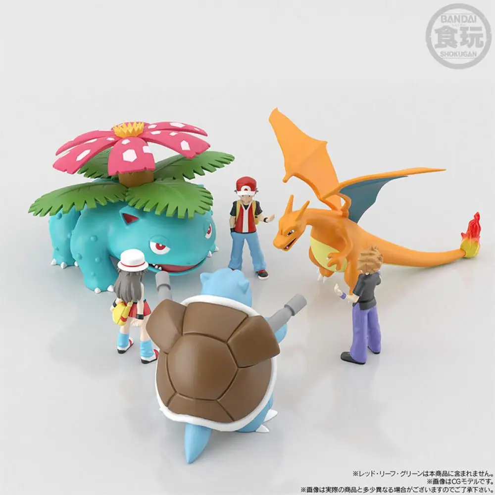 Bandai Original Pokemon SCALE WORLD Okido Yukinari Anime Action Figure Toys For Boys Girls Kids Children Birthday Gifts Model